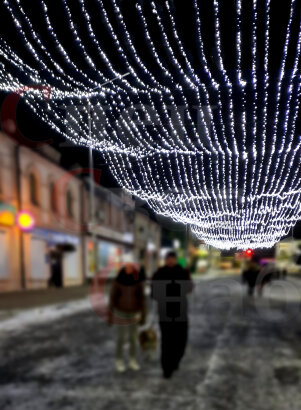 Гирлянда уличная светодиодная "Звездное Небо" белое 3х60м шаг 30см